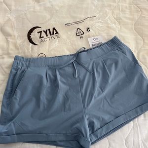 Zyia Active Dusty Sky Summer Shorts